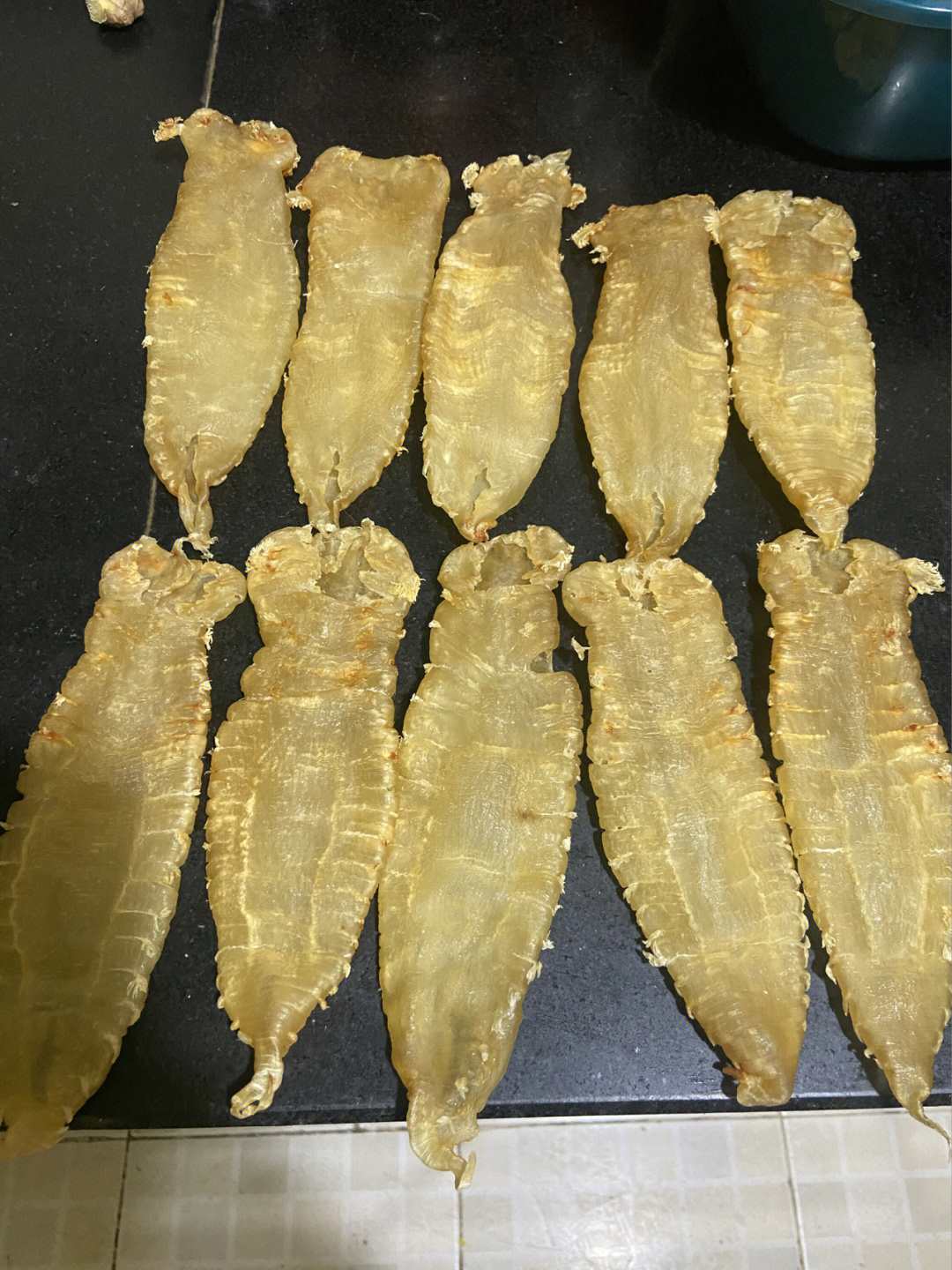 赤嘴鳘鱼胶与黄花胶图片