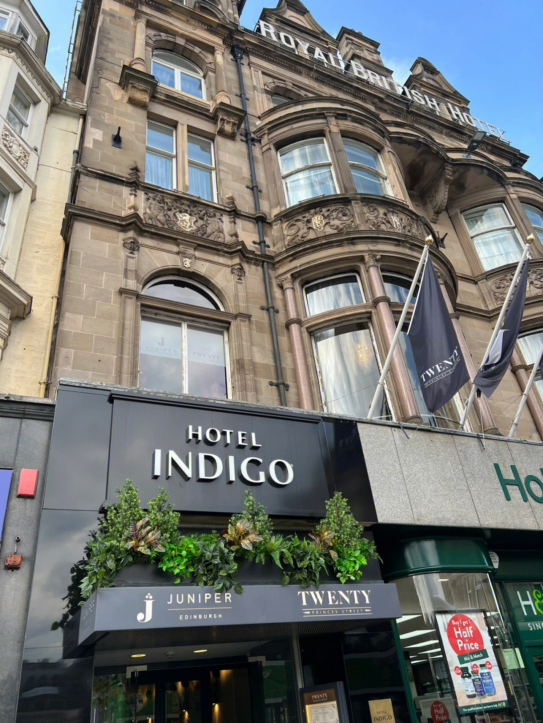 爱丁堡王子街indigo酒店探店测评