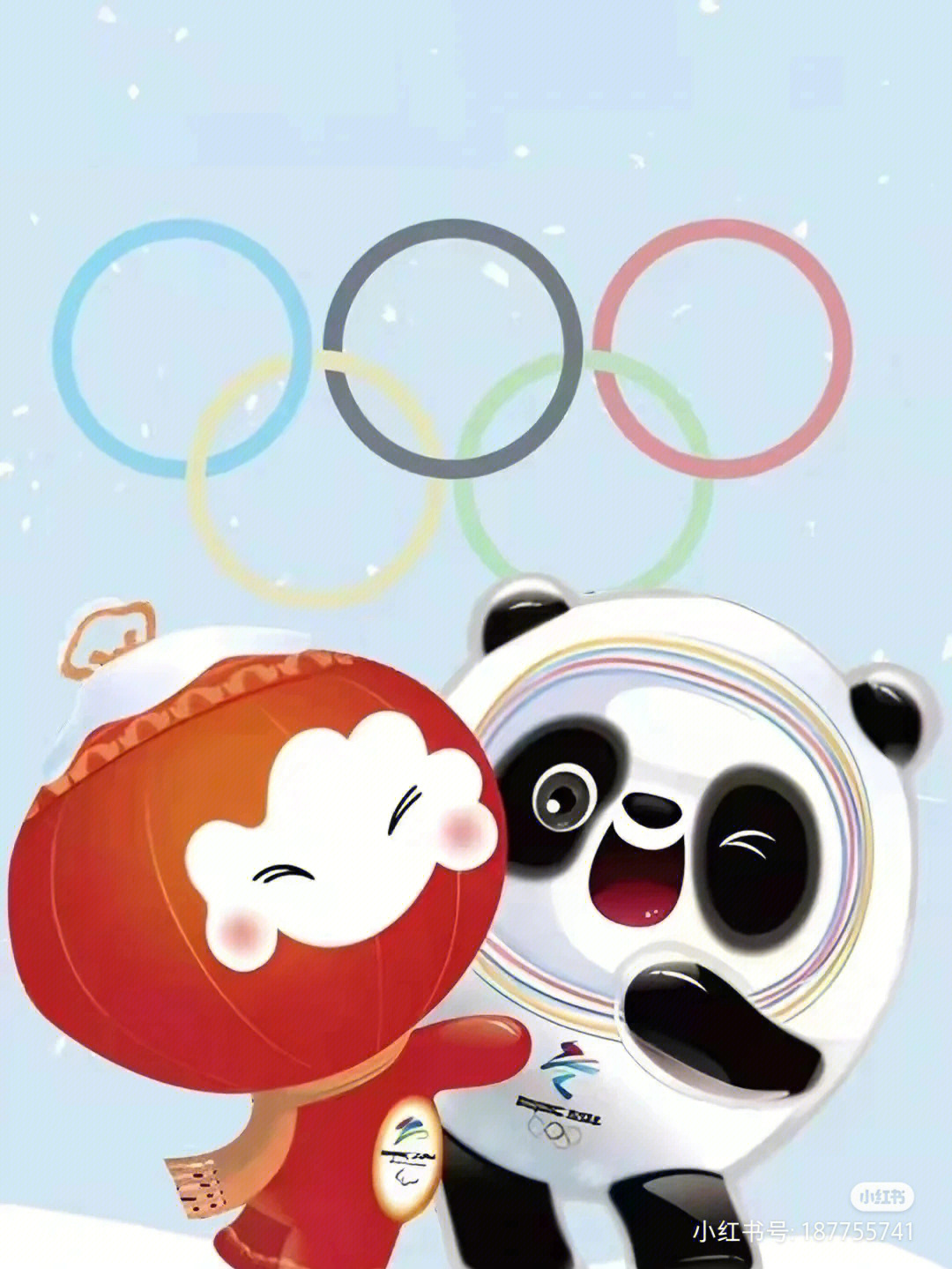 冬奥会两个吉祥物图片图片