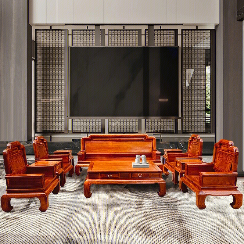 红木沙发既实用美观值得收藏越用越值钱