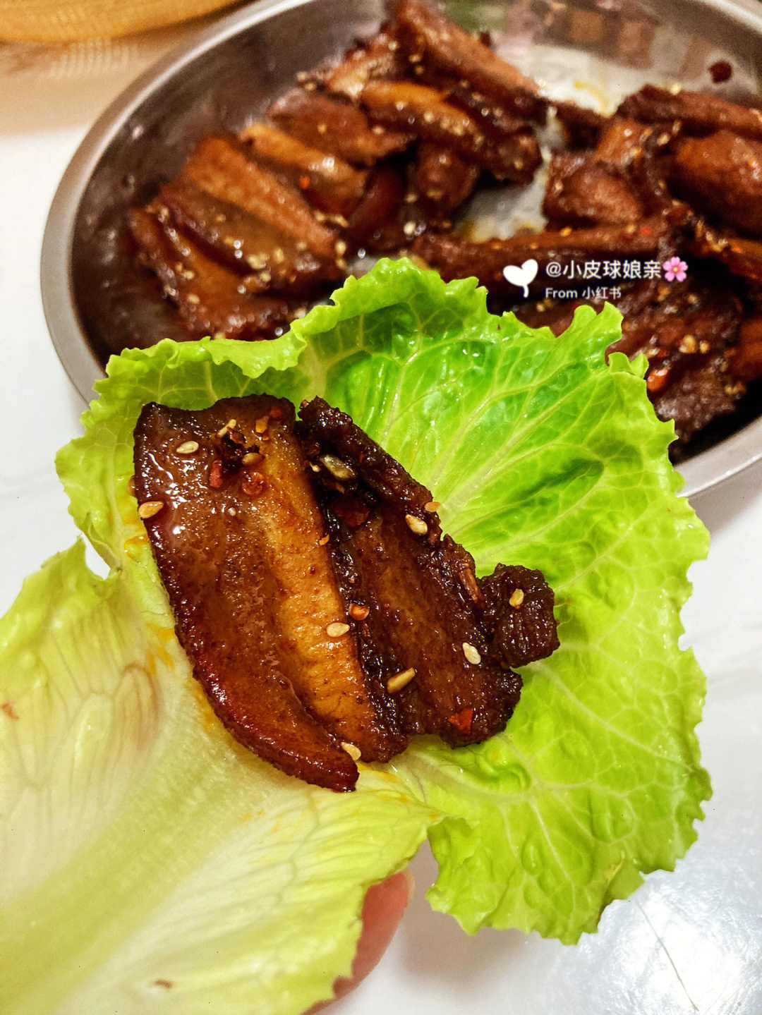 韩国烤鸡冠油图片
