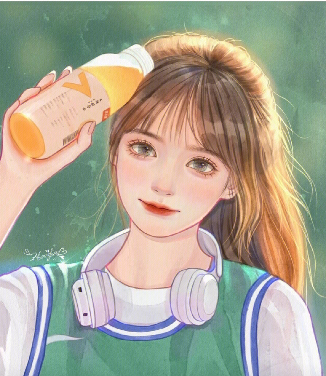 元气少女头像