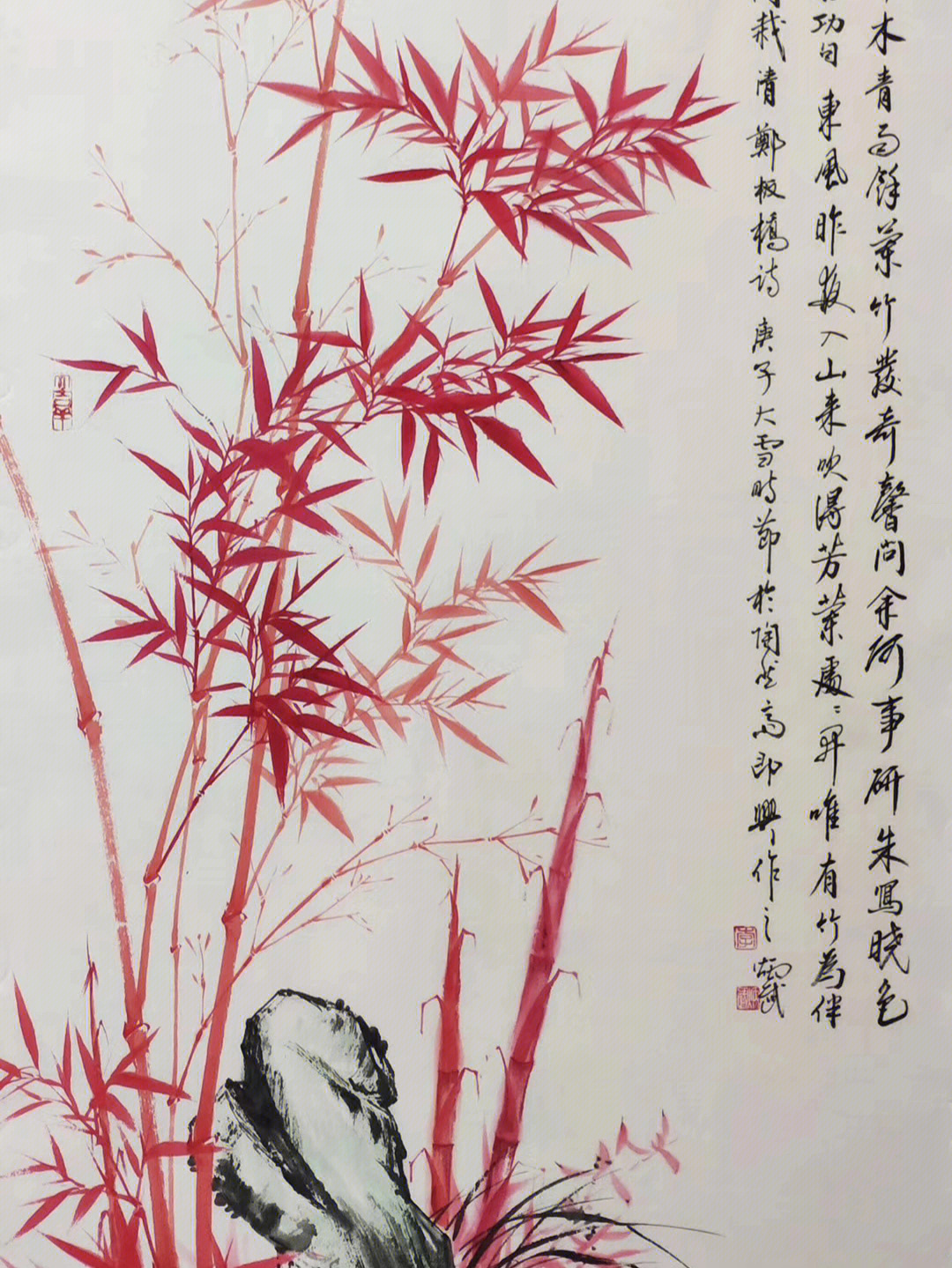 李炳武老师的竹子画是不是把竹子画活了