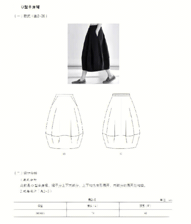 o型服装 设计图图片