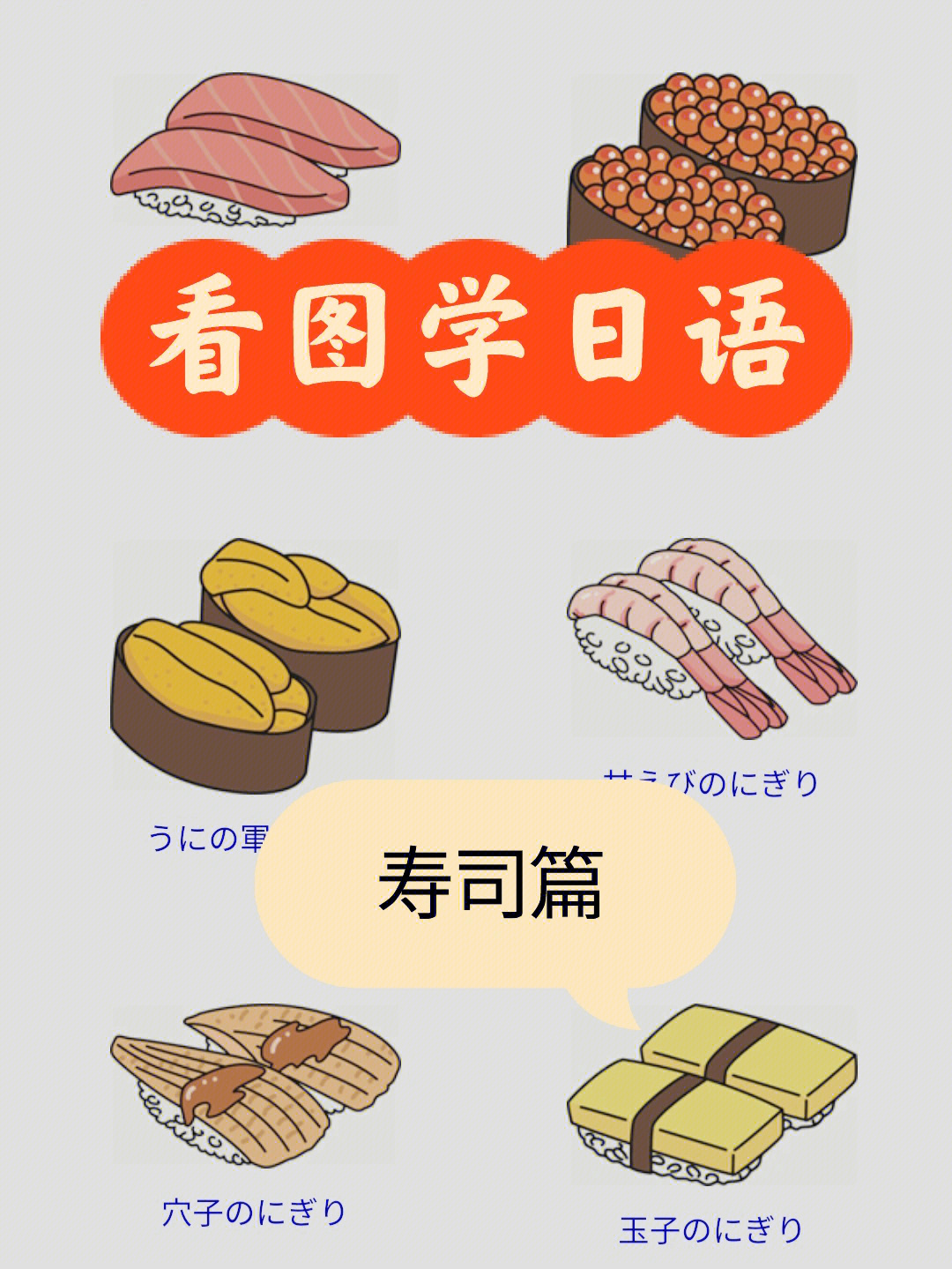 寿司姜日语图片
