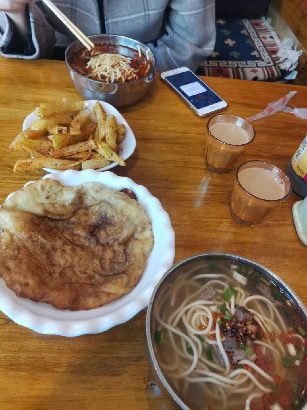 藏面甜茶土豆肉饼