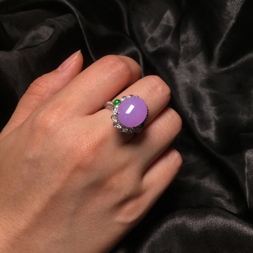 卡拉赞紫罗兰戒指图片
