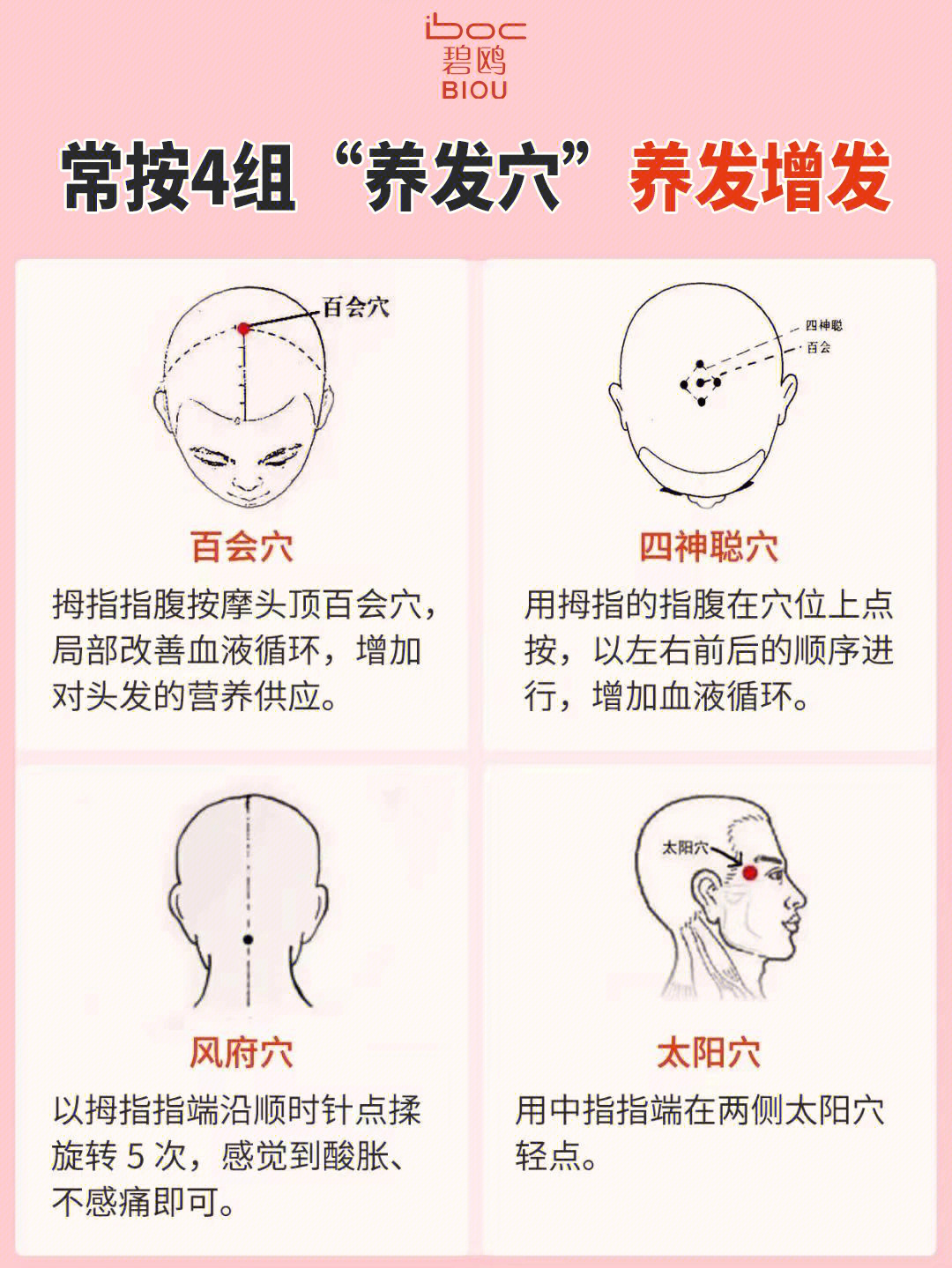 头部生发按摩全图解图片