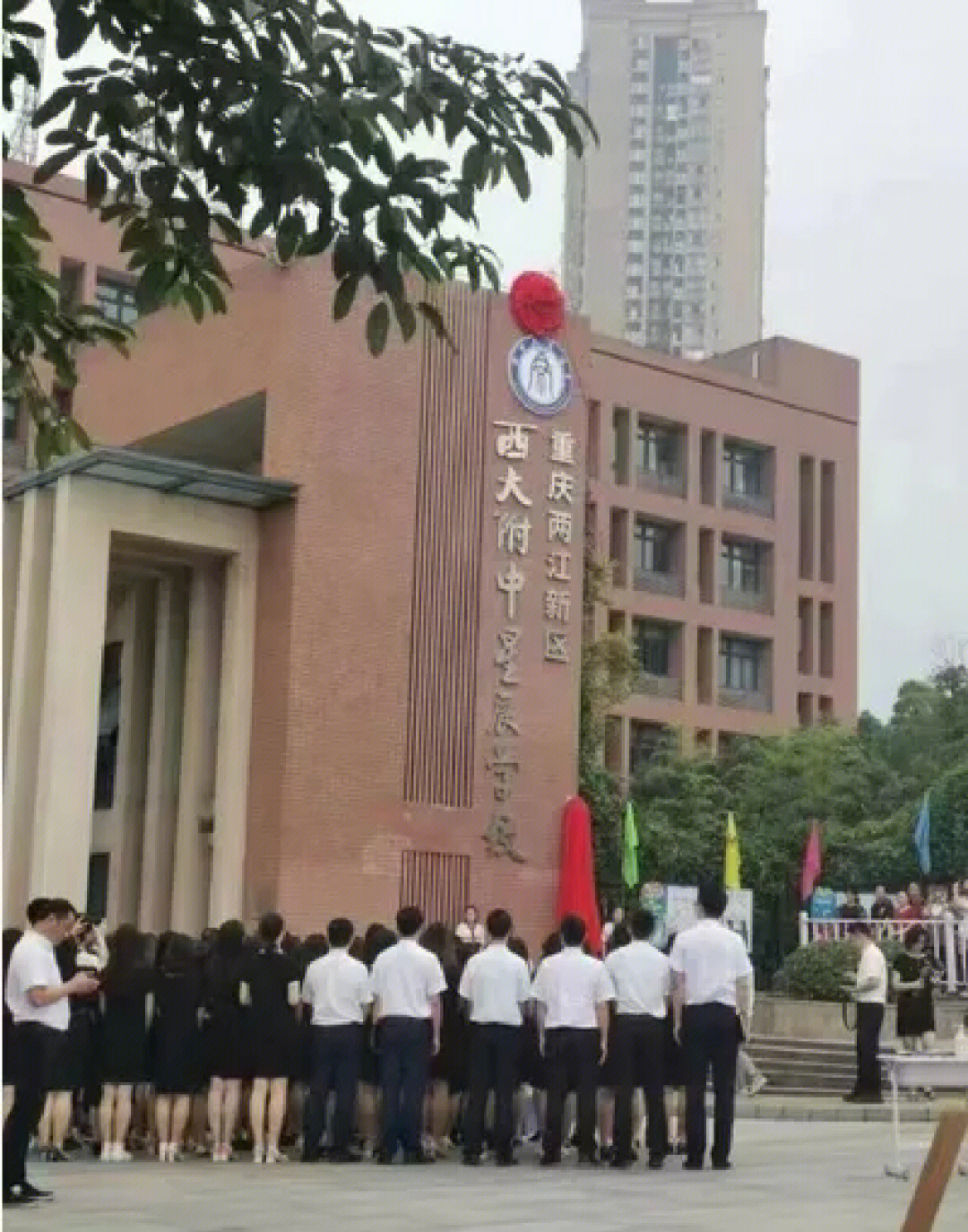 照母山星辰中学图片