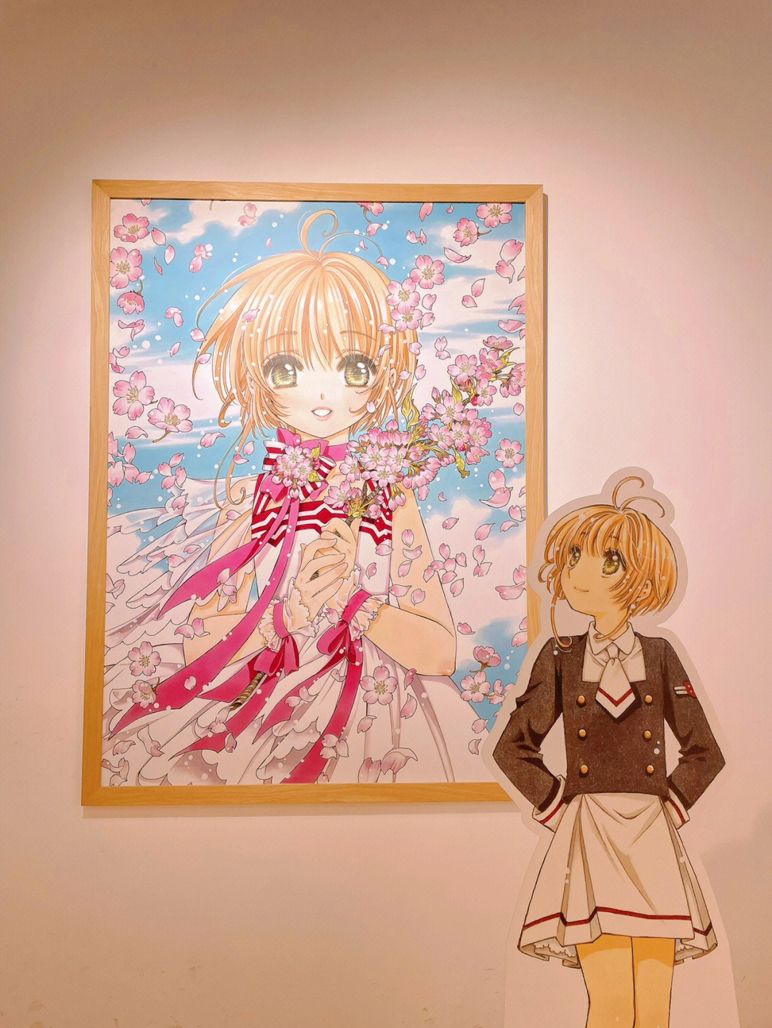 广州展览魔卡少女樱原画展回忆童年