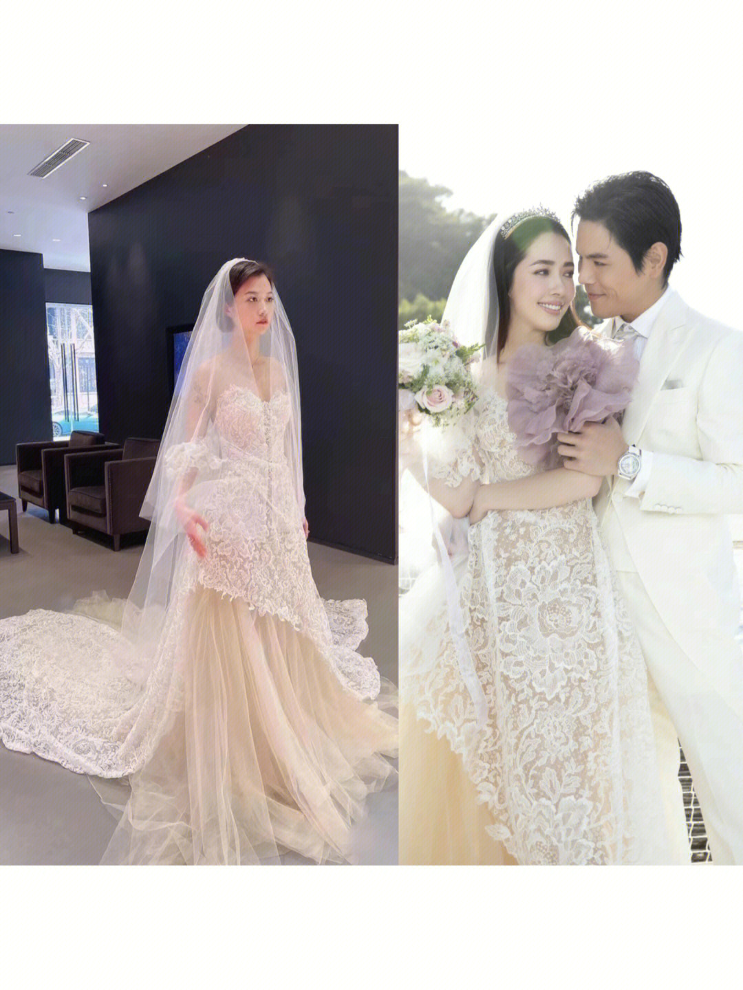 解锁郭碧婷婚礼同款仙女婚纱verawanghaute