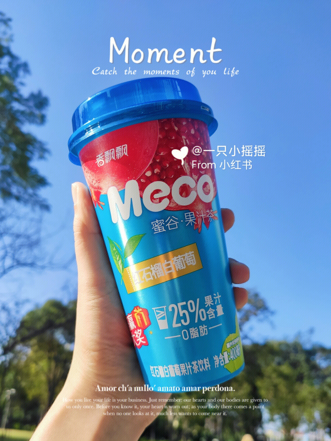 meco果汁茶蓝色图片