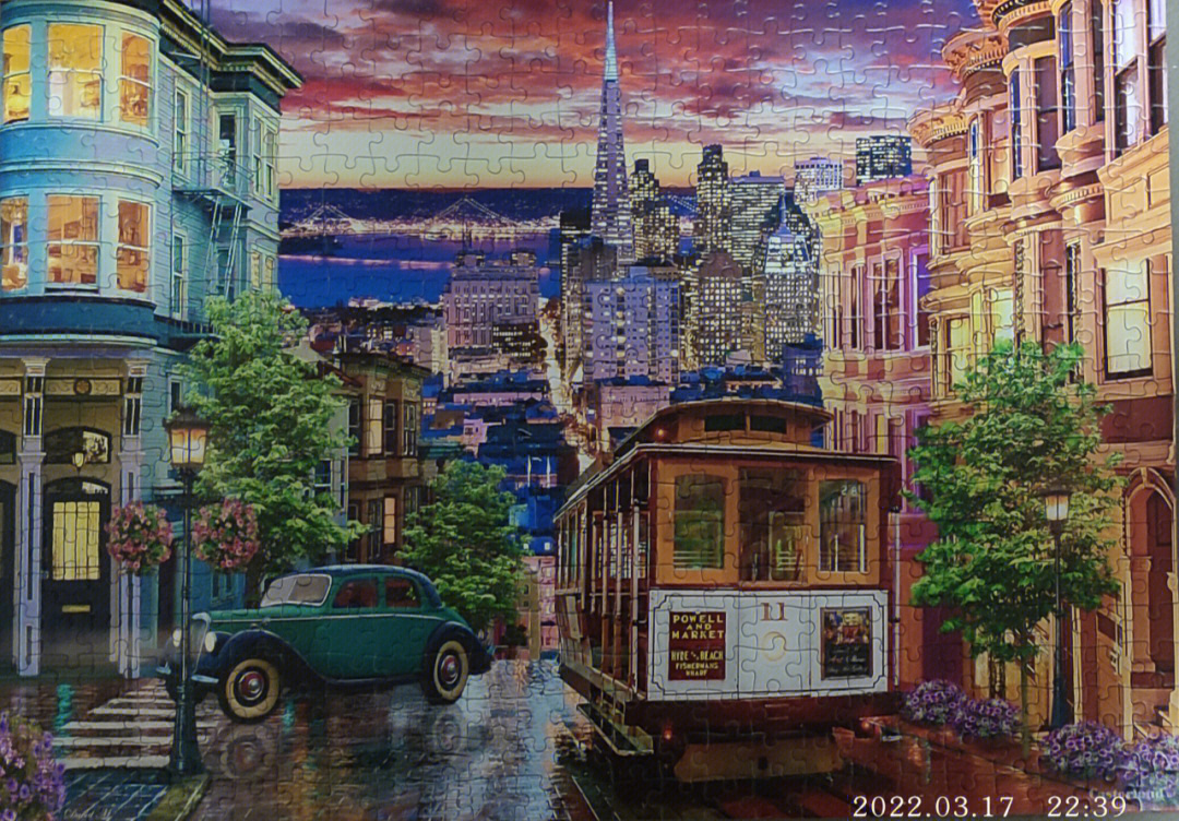 旧金山电车钢琴谱图片