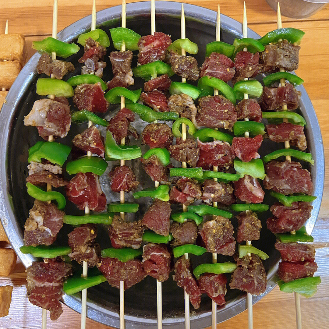 烤箱版牛肉肉串