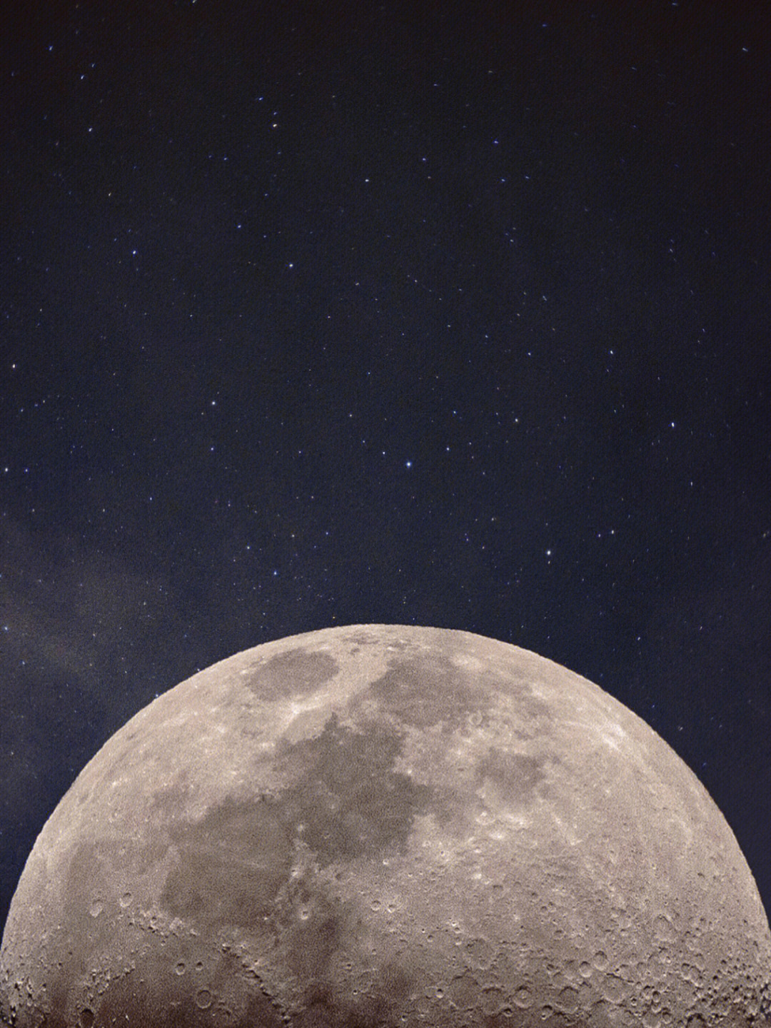 iphone x 月球壁纸图片