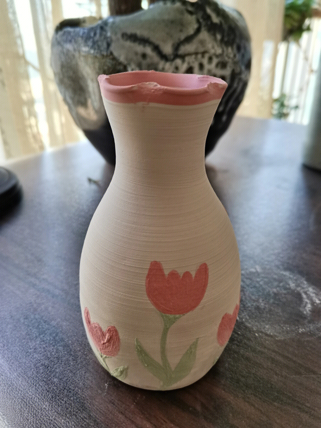 陶艺花瓶作品图片简单图片