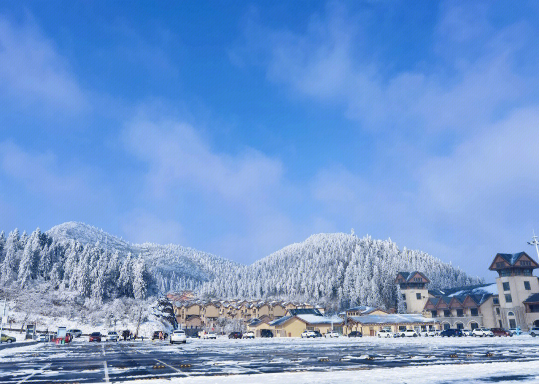 重庆周边游南天湖看雪景