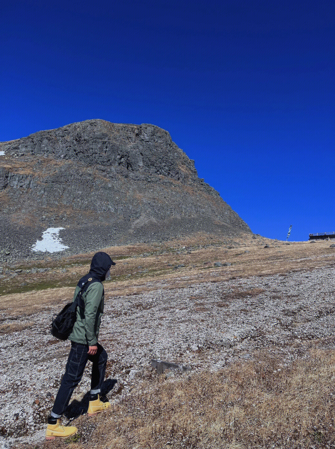 历尽千华成此景人间万事出艰辛#长白山#长白山西景区