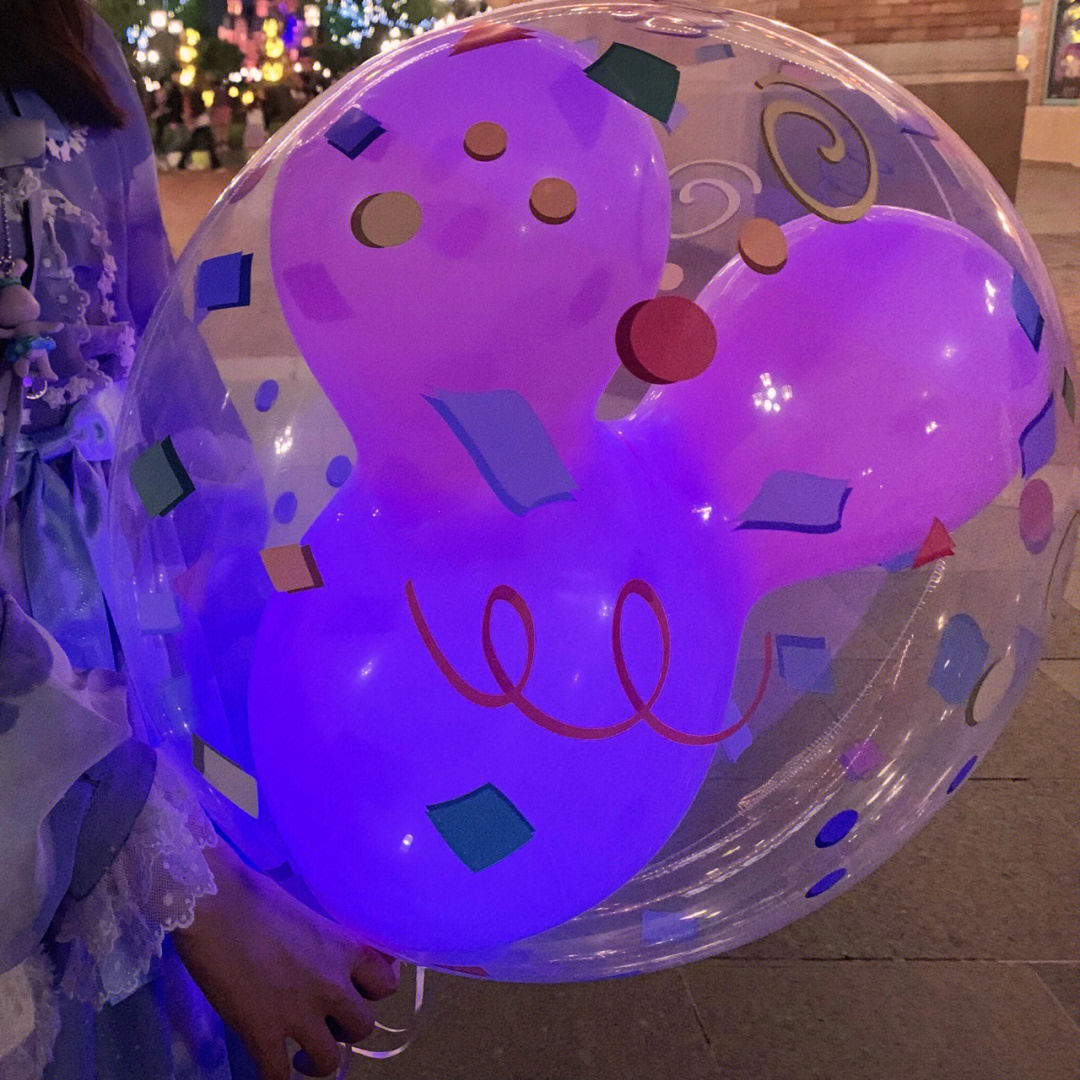 迪士尼发光气球