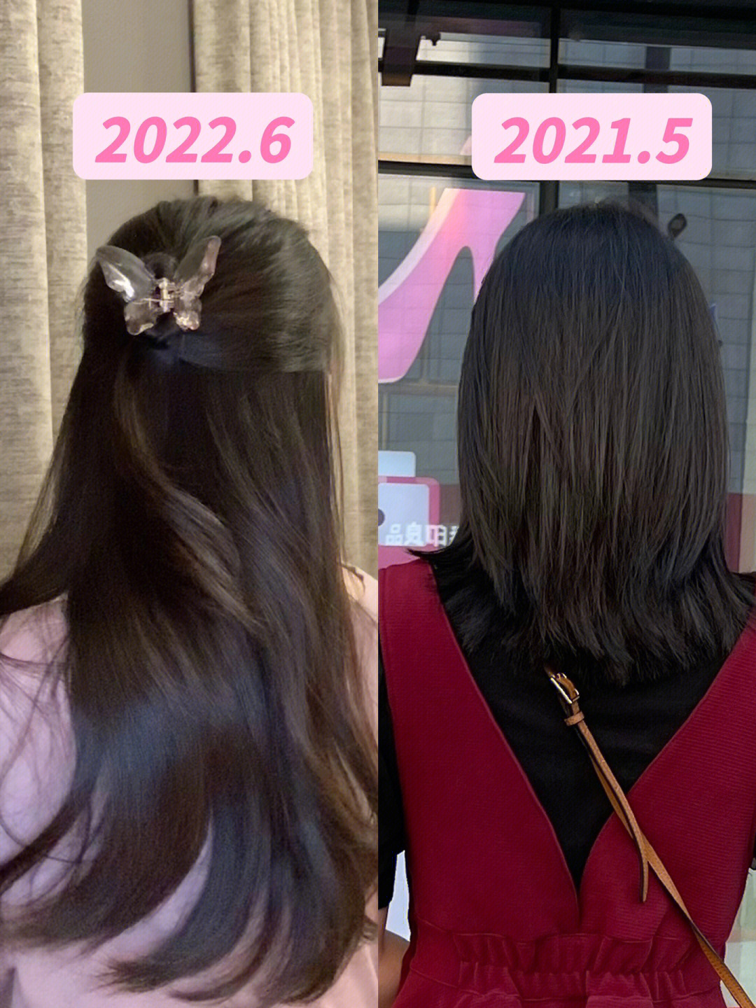 一年没剪:我好像有快速长头发技能04