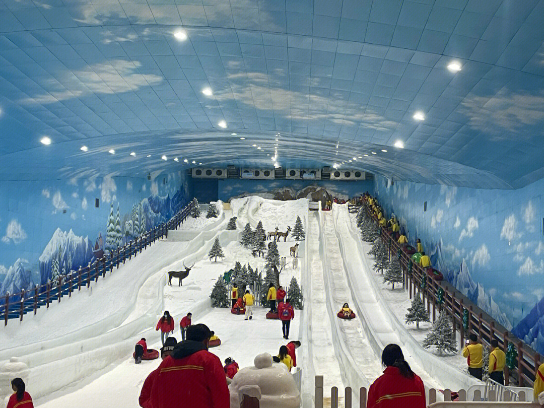 周末游玩深圳世界之窗阿尔卑斯冰雪