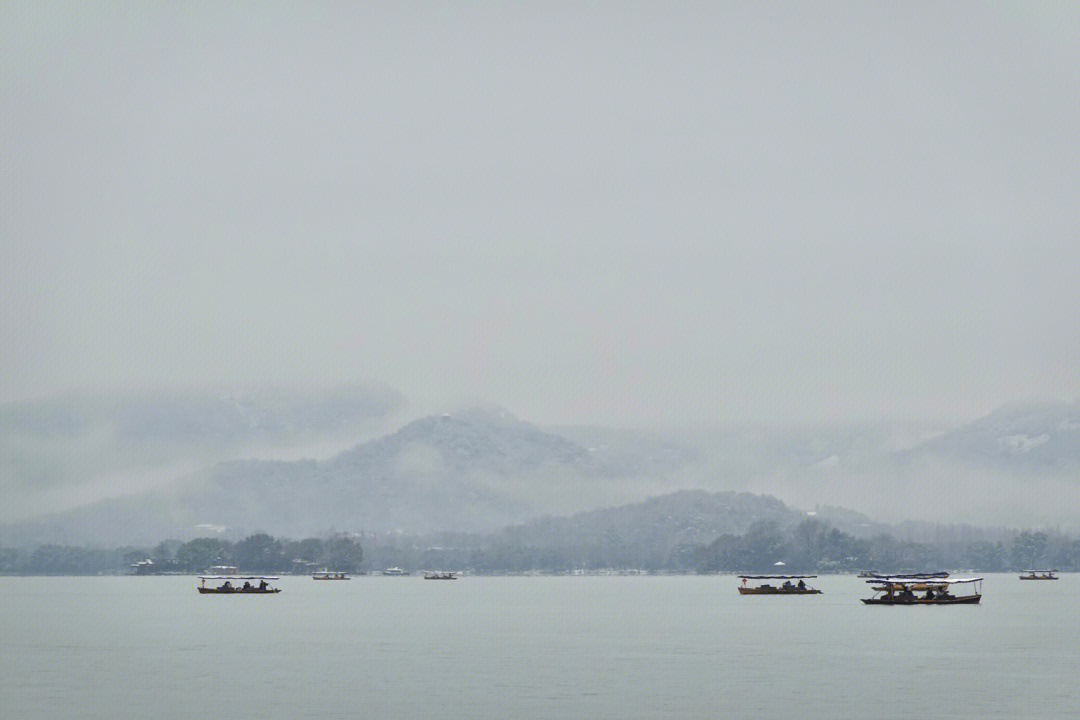 摄影分享 杭州人有多爱西湖雪景