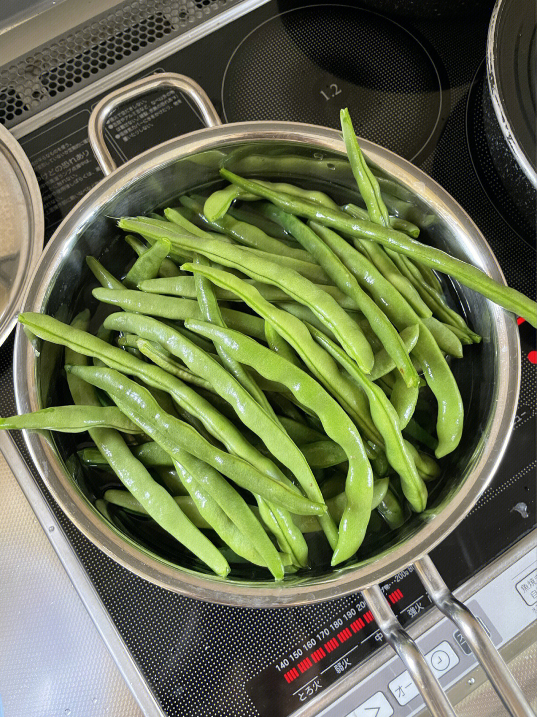 6月25日晒四季豆