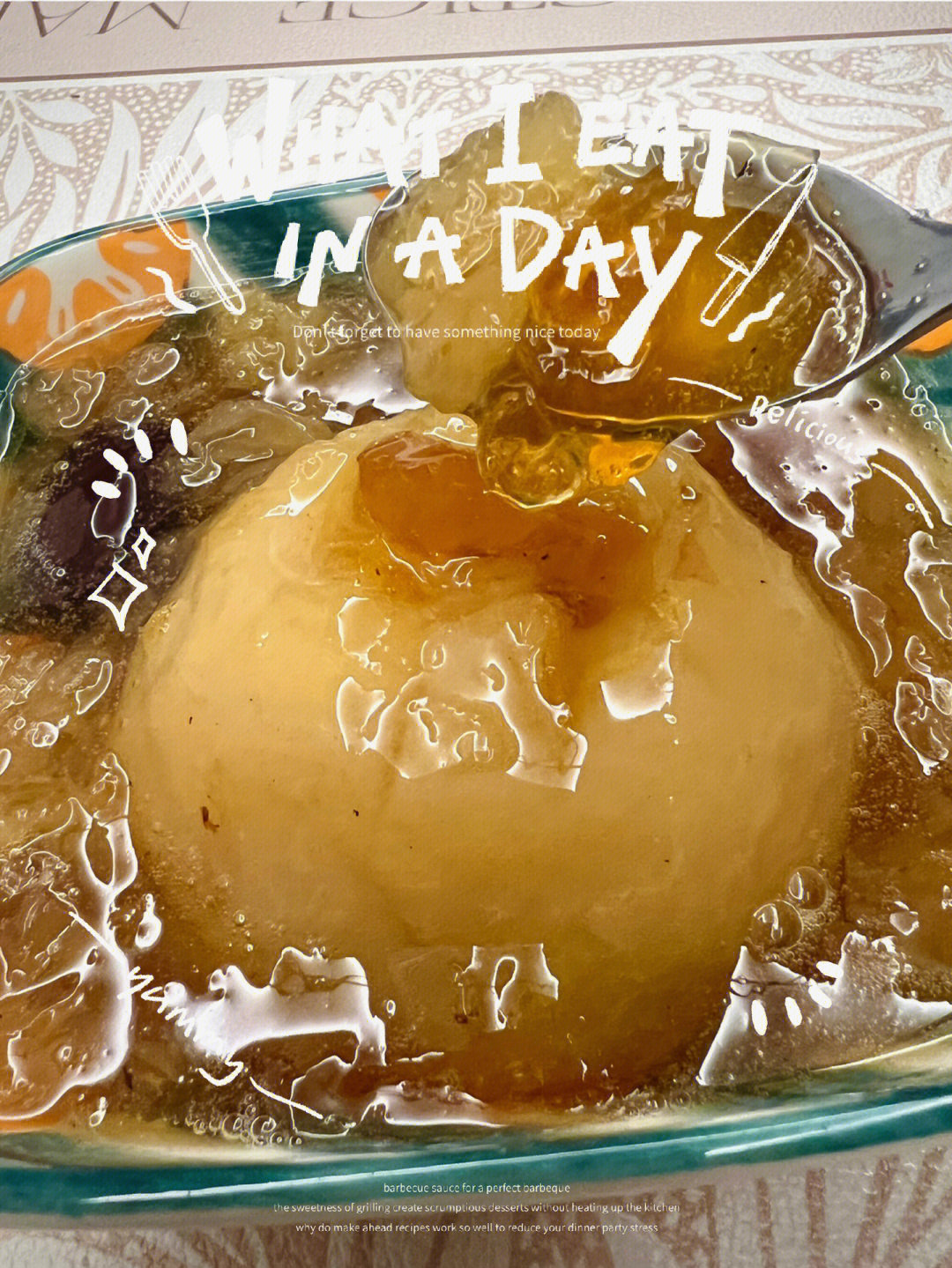 家庭版烤梨银耳羹