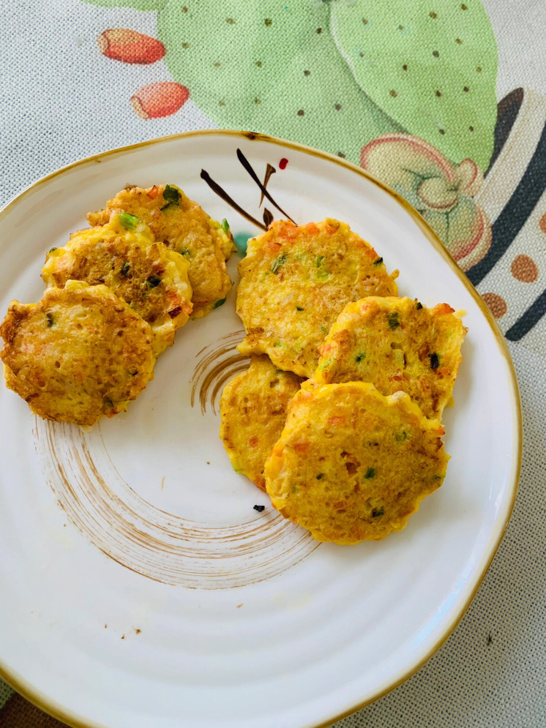 金针菇西红柿鸡蛋饼图片