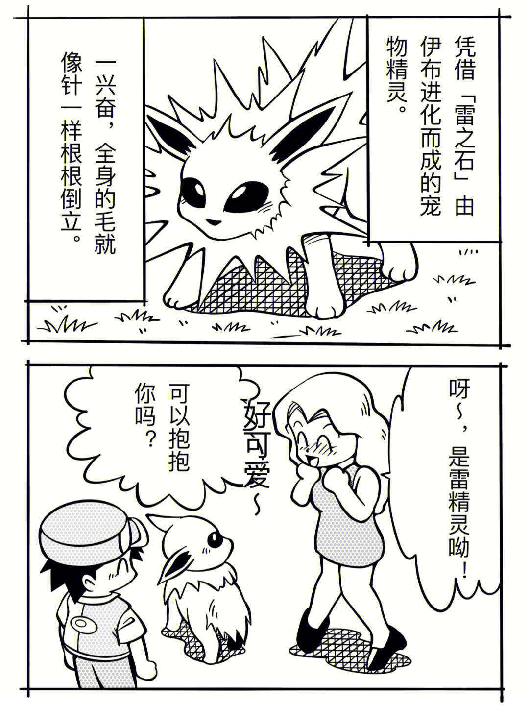 雷精灵口袋哲学漫画