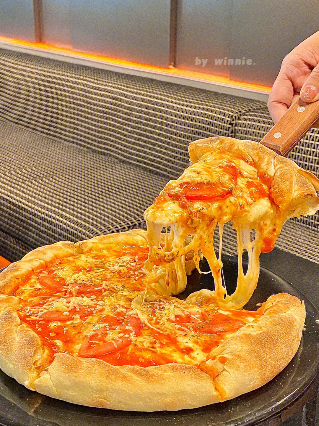 世界上最长的披萨图片