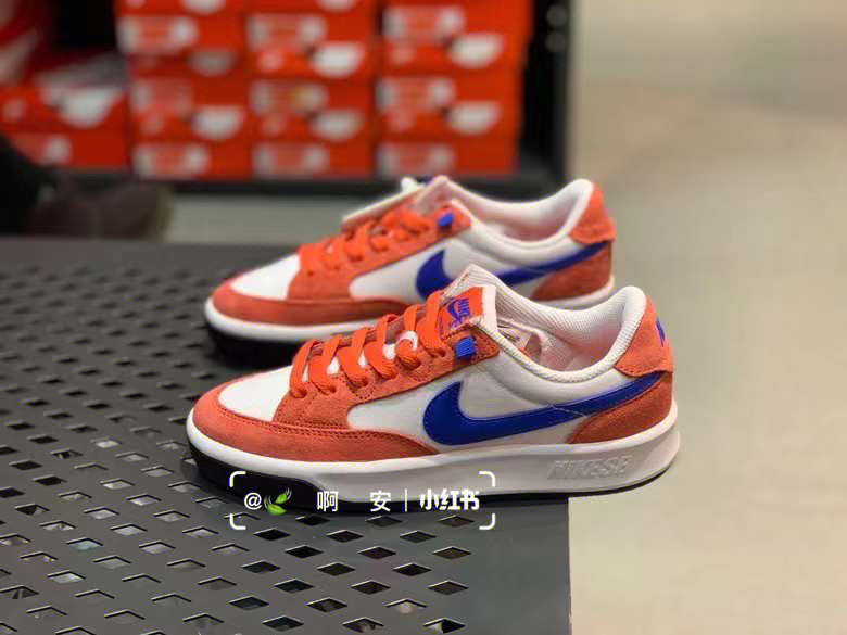 nike 耐克sb adversary prm 龙虾红08复古滑 板鞋cw7456-600