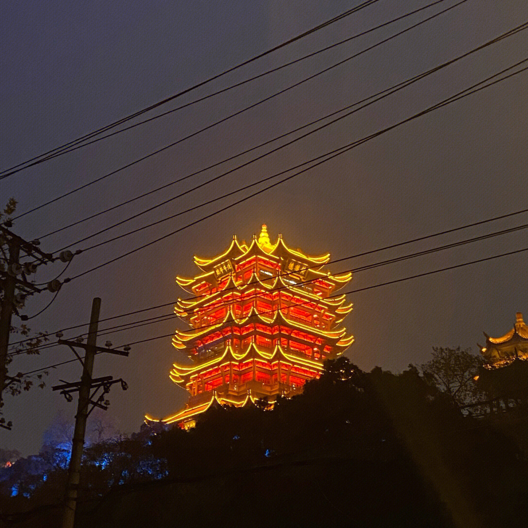 黄鹤楼夜景