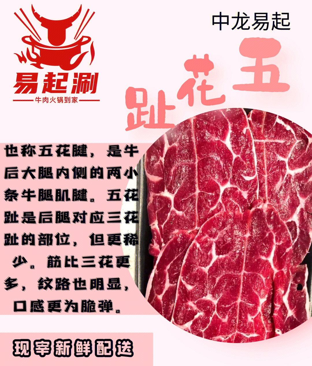 牛肉最适合涮锅的部位图片