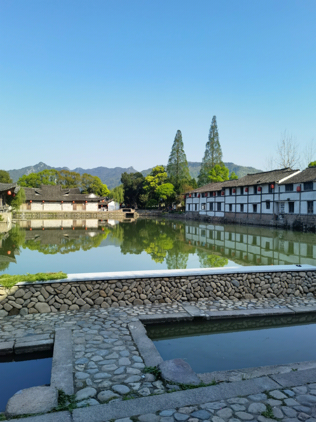 苍坡古村风景图片