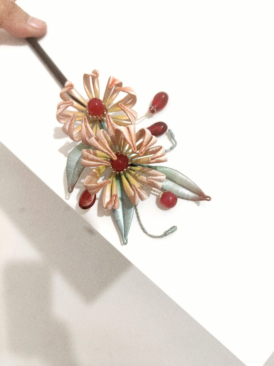 菊花缠花纸型图片