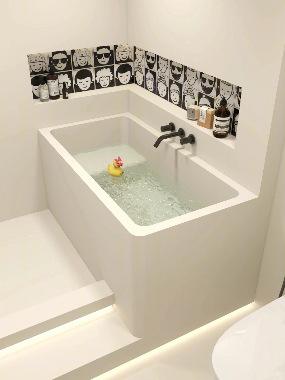 奶fufu的浴室太赞啦78自砌浴缸yyds06