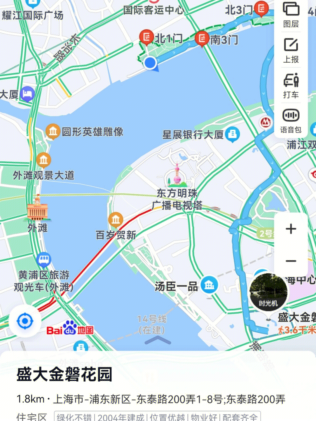 上海外滩位置地图图片