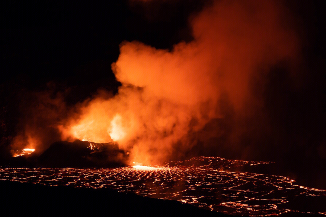 火山喷发手机壁纸图片