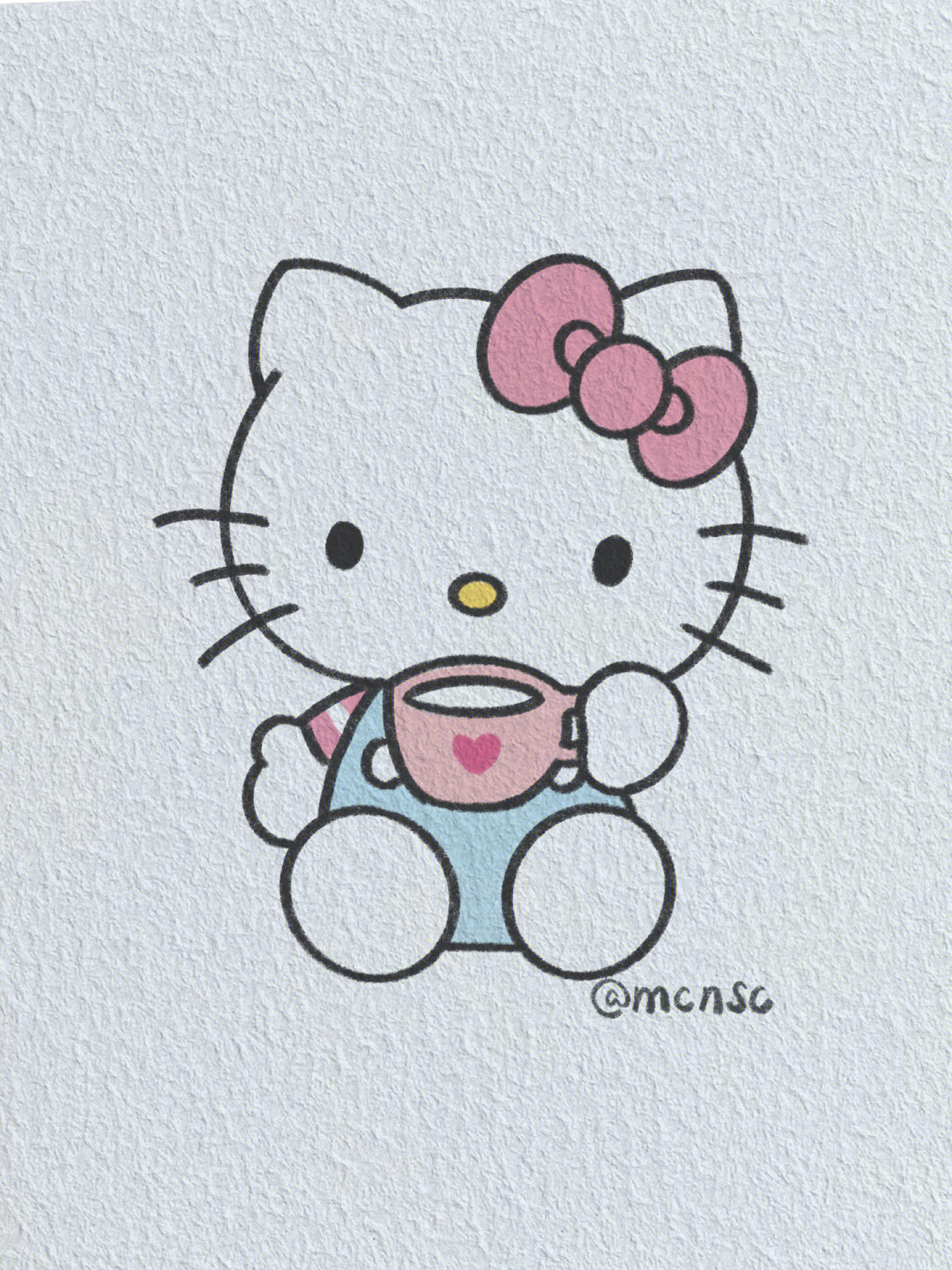 hello kitty/今日简笔画凯蒂猫