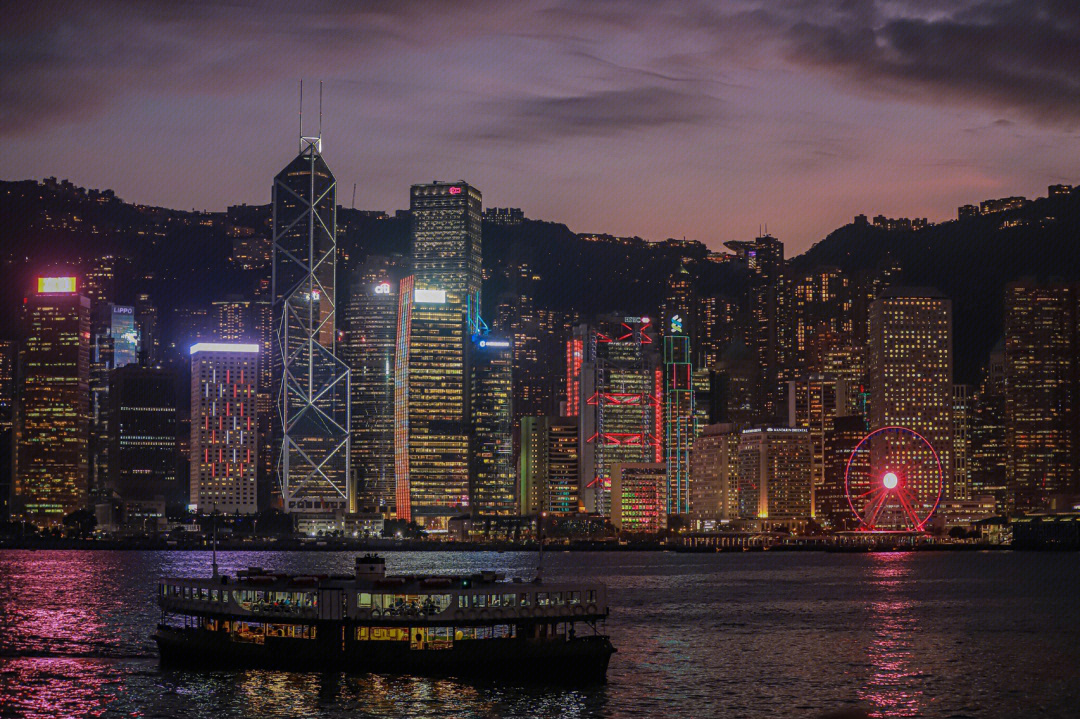 香港最美夜景图片图片
