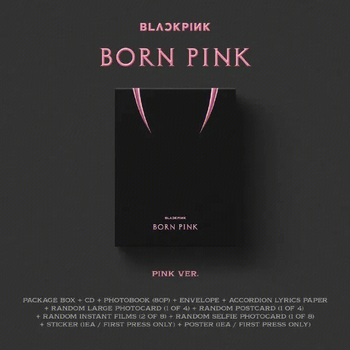 blackpink正规二辑配置公开有多个版本