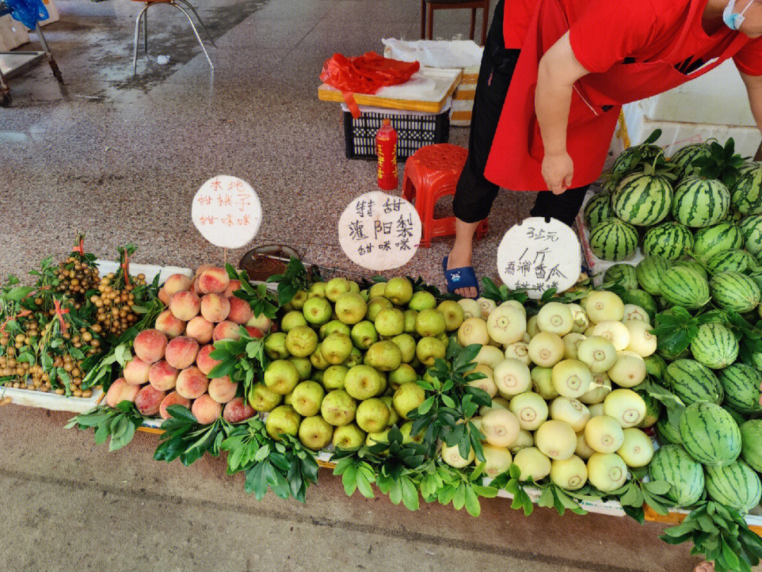 桂林西门菜市场图片