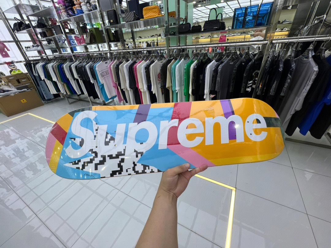 supreme滑板全新塑封