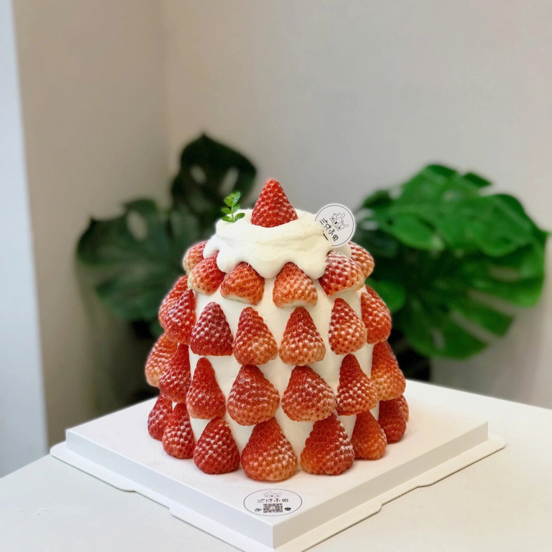草莓塔蛋糕寓意图片