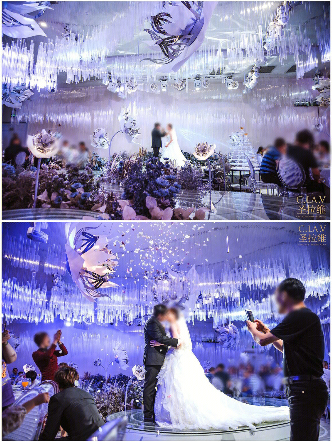 上海婚礼奔赴一场紫色的爱恋