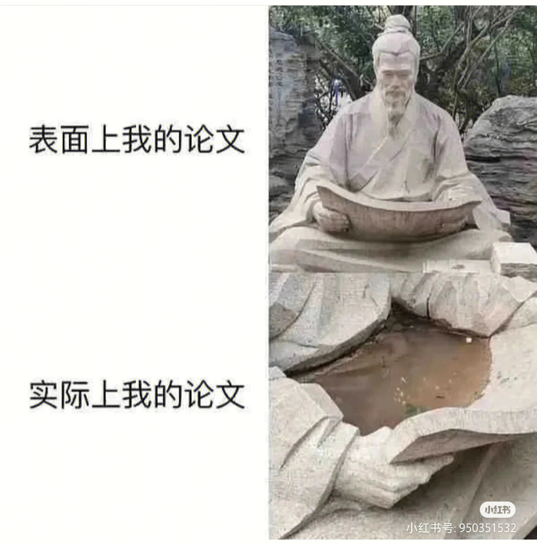 我的论文拼凑表情包图片