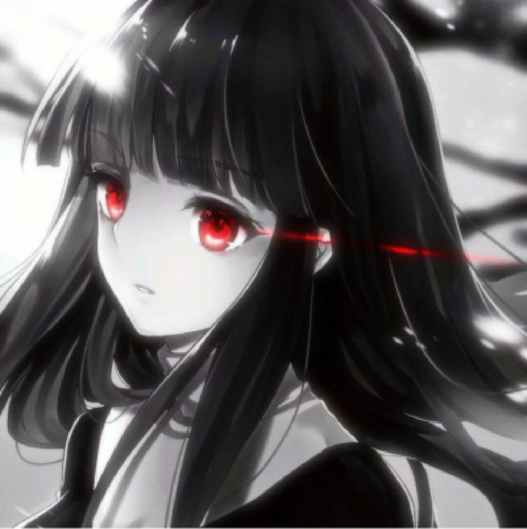 暗黑女生头像