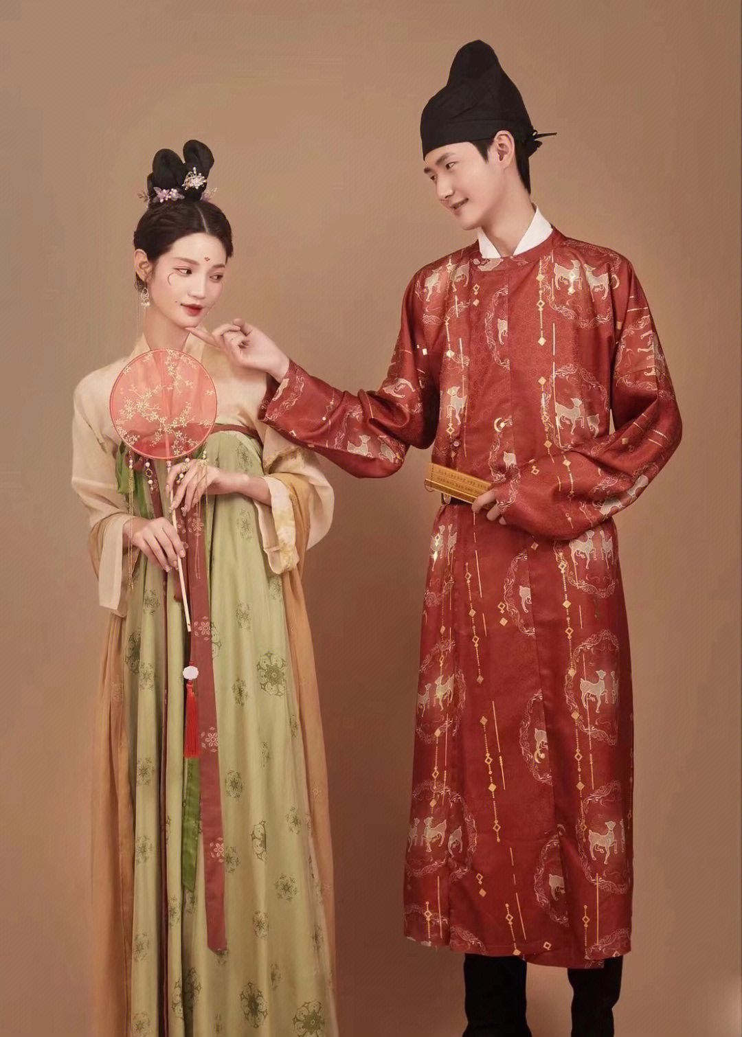 隋唐婚服图片