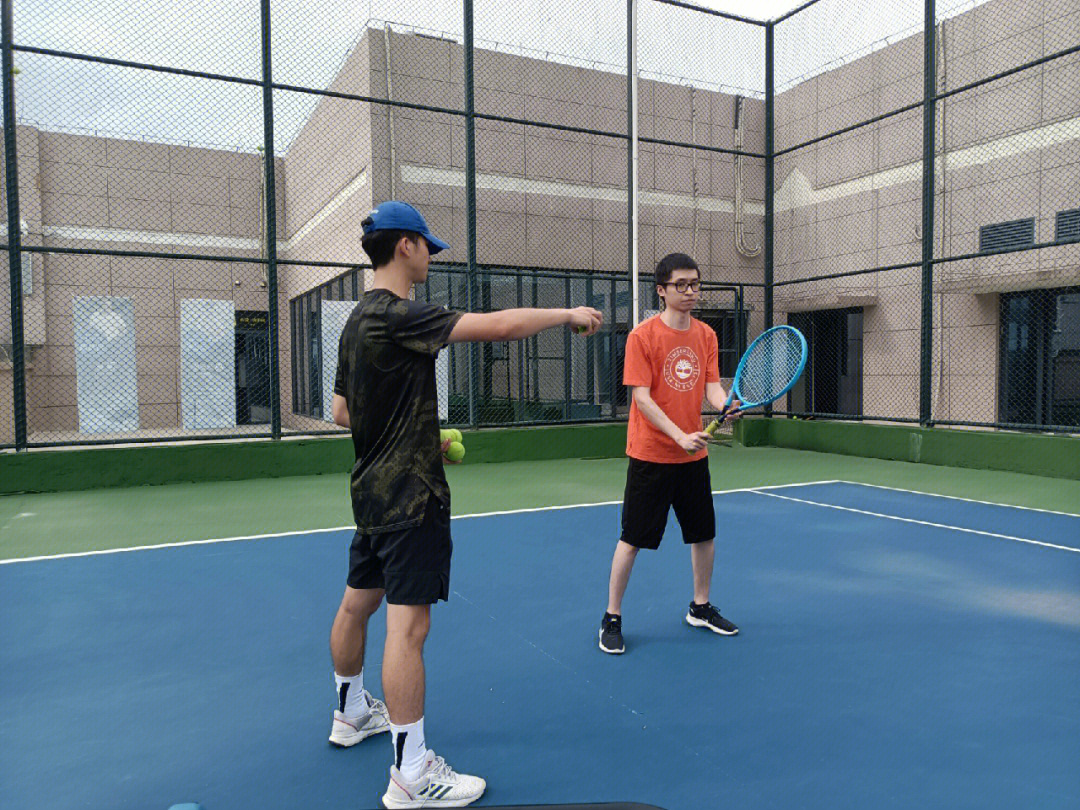 上海网球私教图片